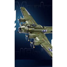 Load image into Gallery viewer, 1270PCS MOC Military B-17 GS Bomber Air Plane Figure Model Toy Building Block Brick Gift Kids DIY Set New 1:44