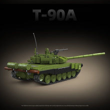 Load image into Gallery viewer, 1200PCS MOC Military T-90A Main Battle Tank Figure Model Toy Building Block Brick Gift Kids DIY Set New