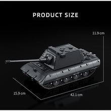 Load image into Gallery viewer, 1883PCS MOC Military Large E-100 Heavy Tank Figure Model Toy Building Block Brick Gift Kids DIY Set New 1:28