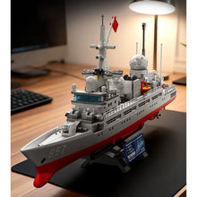 Load image into Gallery viewer, 629PCS MOC Military Electronic Reconnaissance Ship 857 Model Toy Building Block Brick Gift Kids DIY Set New 1:250