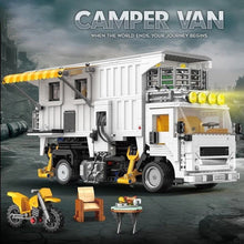 Load image into Gallery viewer, 2193PCS MOC Static Technic Speed Camper RV Recreational Vehicle Van Truck Scene Model Toy Building Block Brick Gift Kids DIY Set New