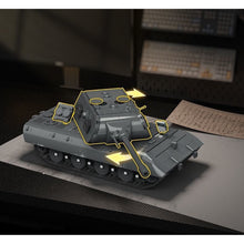 Load image into Gallery viewer, 1866PCS MOC Military Large E-100 Heavy Tank Figure Model Toy Building Block Brick Gift Kids DIY Set New 1:28