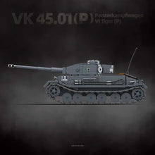 Load image into Gallery viewer, 1531PCS MOC Military VK 45.01 Panzerkampfwagen VI Tiger P Tank Figure Model Toy Building Block Brick Gift Kids DIY Set New