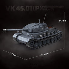 Load image into Gallery viewer, 1531PCS MOC Military VK 45.01 Panzerkampfwagen VI Tiger P Tank Figure Model Toy Building Block Brick Gift Kids DIY Set New
