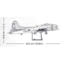 Load image into Gallery viewer, 1270PCS MOC Military B-17 GS Air Fighter Plane Figure Model Toy Building Block Brick Gift Kids DIY Set New 1:44
