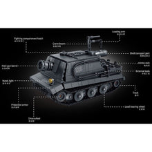 Load image into Gallery viewer, 711PCS MOC Military Sturm Tiger Tank Figure Model Toy Building Block Brick Gift Kids DIY Set New