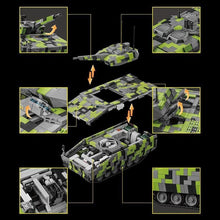 Load image into Gallery viewer, 2708PCS MOC Military Large KF-41 LYNX IFV Tank Model Toy Building Block Brick Gift Kids DIY Set New