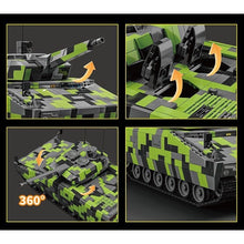 Load image into Gallery viewer, 2708PCS MOC Military Large KF-41 LYNX IFV Tank Model Toy Building Block Brick Gift Kids DIY Set New