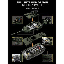 Load image into Gallery viewer, 2306PCS MOC Military Static Large Leopard 2A8 Main Battle Tank Model Toy Building Block Brick Gift Kids DIY Set New