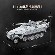 Load image into Gallery viewer, 1123PCS MOC Military SD.KFZ.251/22 PAKWAGEN Half Track Armored Vehicle Figure Model Toy Building Block Brick Gift Kids DIY Set New 1:28
