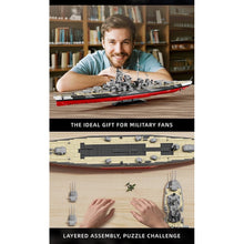 Load image into Gallery viewer, 2738PCS MOC Military Large Schlachtschiff Tirpitz Battleship Model Toy Building Block Brick Gift Kids DIY Set New 1:300