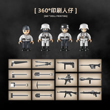 Load image into Gallery viewer, 1123PCS MOC Military SD.KFZ.251/22 PAKWAGEN Half Track Armored Vehicle Figure Model Toy Building Block Brick Gift Kids DIY Set New 1:28