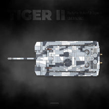 Load image into Gallery viewer, 1521PCS MOC Military Snow Tiger II Sd.Kfz.182 Heavy Tank Model Toy Building Block Brick Gift Kids DIY Set 1:28