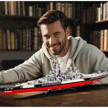 Load image into Gallery viewer, 2568PCS MOC Military Large USS Missouri BB-63 Battleship Ship Model Toy Building Block Brick Gift Kids DIY Set New 1:300