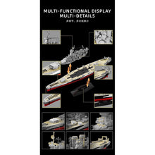 Load image into Gallery viewer, 2662PCS MOC Military Large USS North Carolina Class Battleship Ship BB-55 Model Toy Building Block Brick Gift Kids DIY Set New 1:300