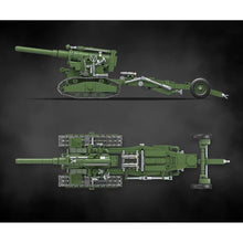 Load image into Gallery viewer, 605PCS MOC Military B-4 M1931 203mm Howitzer Tank Model Toy Building Block Brick Gift Kids DIY Set New