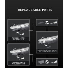 Load image into Gallery viewer, 3565PCS MOC Military Large U BOOT U-96 VIIC Submarine Model Toy Building Block Brick Gift Kids DIY Set New 1:72