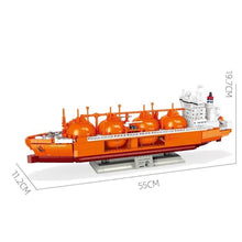 Load image into Gallery viewer, 1342PCS MOC Moss Type LNG Vessel Model Toy Building Block Brick Gift Kids DIY Set New