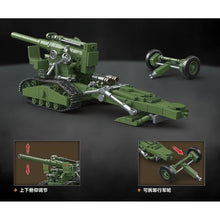 Load image into Gallery viewer, 605PCS MOC Military B-4 M1931 203mm Howitzer Tank Model Toy Building Block Brick Gift Kids DIY Set New