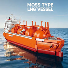 Load image into Gallery viewer, 1342PCS MOC Moss Type LNG Vessel Model Toy Building Block Brick Gift Kids DIY Set New