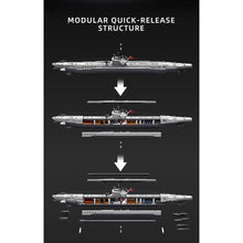 Load image into Gallery viewer, 3565PCS MOC Military Large U BOOT U-96 VIIC Submarine Model Toy Building Block Brick Gift Kids DIY Set New 1:72