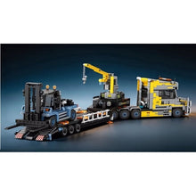 Load image into Gallery viewer, 1404PCS MOC Technic Speed Trailer Flatbed Truck Crane Model Toy Building Block Brick Gift Kids DIY Set New