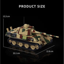 Load image into Gallery viewer, 1678PCS MOC Military Panther II Tank Figure Model Toy Building Block Brick Gift Kids DIY Set New 1:28