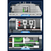 Load image into Gallery viewer, 1469PCS MOC Military Large Type U XXI Submarine Model Toy Building Block Brick Gift Kids DIY Set New