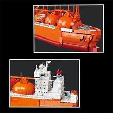 Load image into Gallery viewer, 1342PCS MOC Moss Type LNG Vessel Model Toy Building Block Brick Gift Kids DIY Set New
