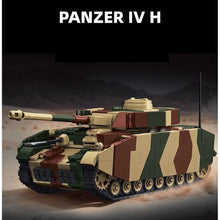 Load image into Gallery viewer, 1641PCS MOC Military Panzer IV H Tank Figure Model Toy Building Block Brick Gift Kids DIY Set New 1:28