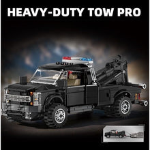 Load image into Gallery viewer, 594PCS MOC Military Technic Speed Black F150 Heavy Duty Tow Pro Truck Model Toy Building Block Brick Gift Kids DIY Set New