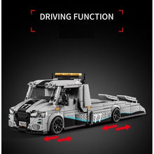 Load image into Gallery viewer, 672PCS MOC Military Technic Speed Sprinter Flatbed Van Tow Pro Truck Model Toy Building Block Brick Gift Kids DIY Set New