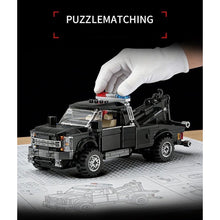 Load image into Gallery viewer, 594PCS MOC Military Technic Speed Black F150 Heavy Duty Tow Pro Truck Model Toy Building Block Brick Gift Kids DIY Set New