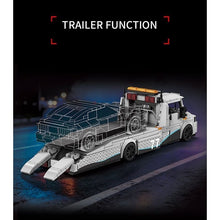 Load image into Gallery viewer, 672PCS MOC Military Technic Speed Sprinter Flatbed Van Tow Pro Truck Model Toy Building Block Brick Gift Kids DIY Set New