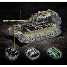 Load image into Gallery viewer, 1750PCS MOC Military Large Jagdpanzer Tiger/P Elephant Tank Destroyer Figure Model Toy Building Block Brick Gift Kids DIY Set New 1:28