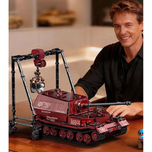 Load image into Gallery viewer, 2125PCS MOC Military Red Large Jagdpanzer Tiger/P Heavy Tank Destroyer Scene Model Toy Building Block Brick Gift Kids DIY Set New 1:28