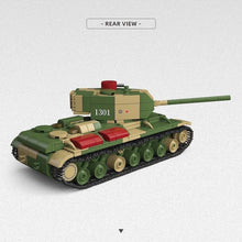 Load image into Gallery viewer, 876PCS MOC Military KV-220 Heavy Tank Model Toy Building Block Brick Gift Kids DIY Set New 1:40
