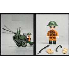 Load image into Gallery viewer, 442PCS Military WW2 AEC Matador Truck Figure Model Toy Building Block Brick Gift Kids