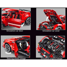 Load image into Gallery viewer, 2814PCS MOC Technic GT500 Mustang Shelby Racing Sports Car Model Toy Building Block Brick Gift Kids Compatible Lego