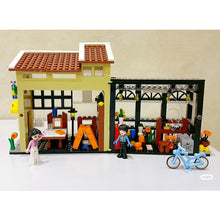 Load image into Gallery viewer, 640PCS MOC City Street Pet Shop House Figure Model Toy Building Block Brick Gift Kids Compatible Lego LED Light