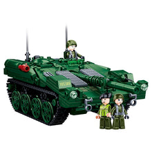 Load image into Gallery viewer, 692PCS Military WW2 STRV-103 Main Tank Figure Model Toy Building Block Brick Gift Kids