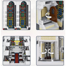 Load image into Gallery viewer, 4752PCS MOC City Street Architecture Medieval Church Model Toy Building Block Brick Gift Kids Compatible Lego