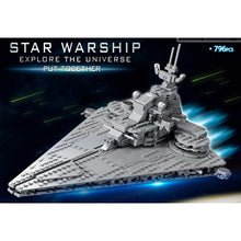 Load image into Gallery viewer, 796PCS Space Star Warship Battleship Model Display Building Block Brick Toy Gift Set Kids New