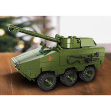 Load image into Gallery viewer, 342PCS Military WW2 BTR-60 Otaman 6x6 Armored Vehicle Car Model Toy Building Block Brick Gift Kids