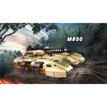 Load image into Gallery viewer, 1270PCS Military WW2 M850 Grizzly Battle Treads Tank Model Toy Building Block Brick Gift Kids Compatible Lego