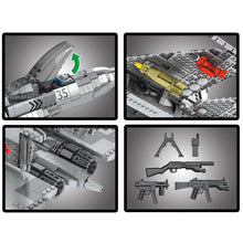 Load image into Gallery viewer, 1189PCS Military WW2 Sukhoi SU-35 Super Flanker Air Fighter Aircraft Figure Model Toy Building Block Brick Gift Kids Compatible Lego