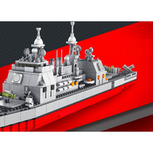 Load image into Gallery viewer, 1526PCS Military WW2 Ticonderoga Class Missile Cruiser Ship US Model Toy Building Block Brick Gift Kids Compatible Lego