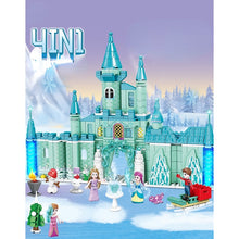 Load image into Gallery viewer, 486PCS MOC Girls Magic Dream Castle Princess Fairy Tales Figure Toy Model Building Block Brick Gift Kids