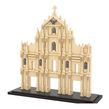 Load image into Gallery viewer, 1387PCS Architecture Ruins Of St. Paul Macau China Model Building Block Brick Toy Display Gift Set Kids New Compatible Lego