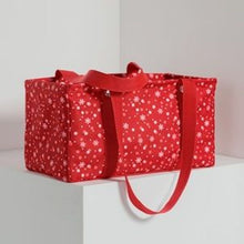 Load image into Gallery viewer, Thirty One MEDIUM UTILITY beach Picnic tote storage laundry Bag 31 gift in Fun Flurries
